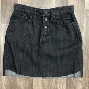 Brand new! Black/grey denim skirt